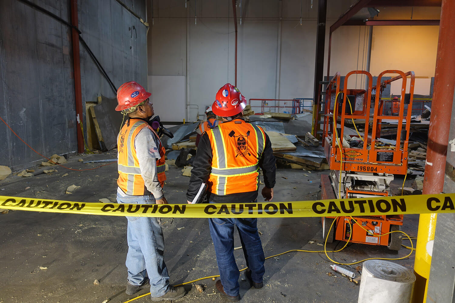 Quality Environmental Inc. performs demolition at Little Cesar's Cold Storage Warehouse Image 5