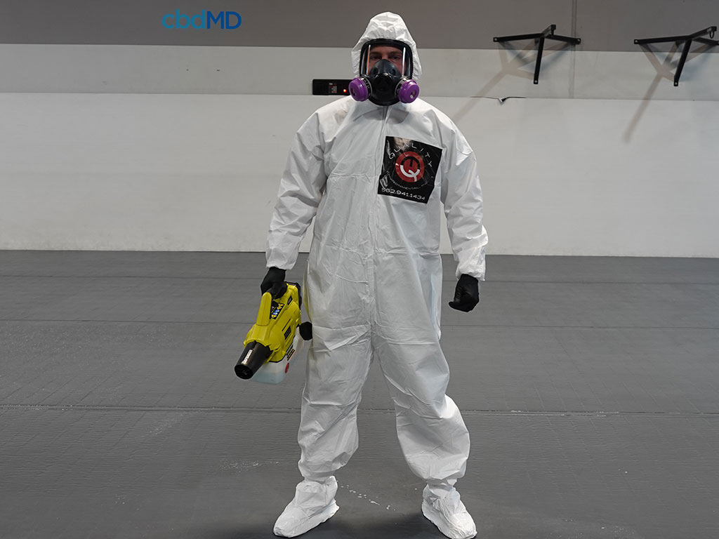 Quality Environmental Inc. provides disinfecting services at HB Ultimate Training Center - Image 5